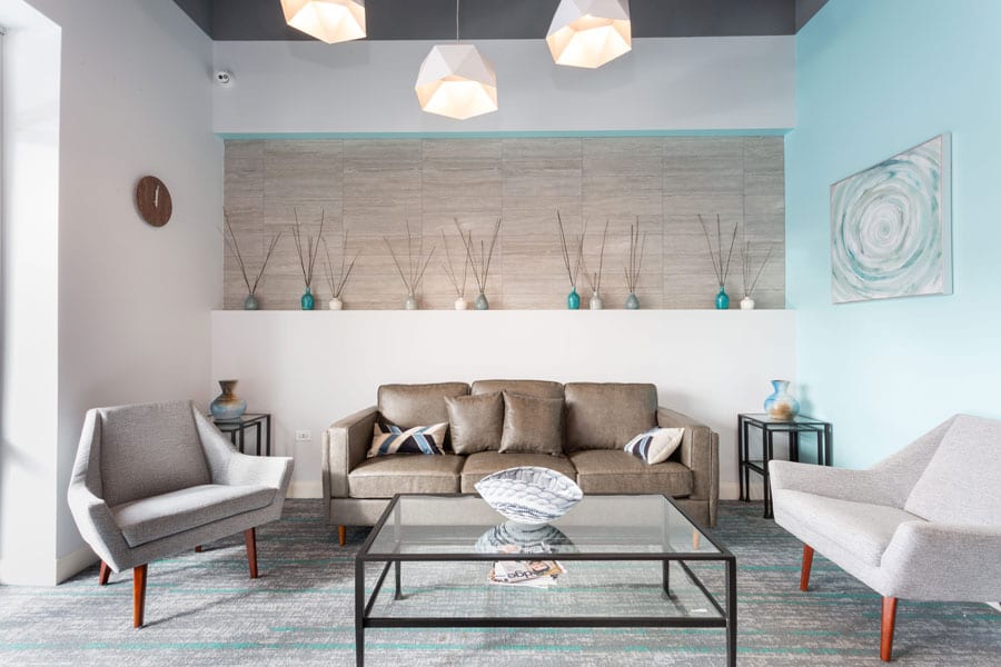 Welcoming reception area at Dental Matters